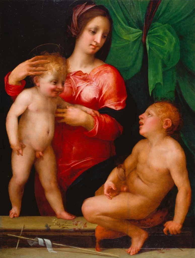 Madonna col Bambino e Giovannino - Städelsches Kunstinstitut und Städtische Galerie, Francoforte